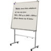 Prowite porcelain magnetic whiteboard with aluminium frame