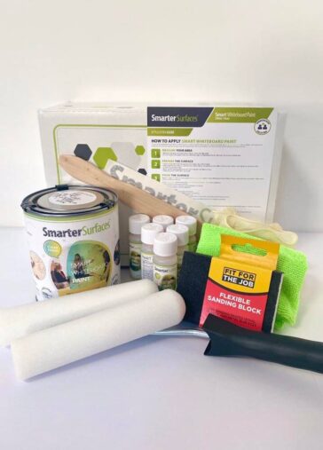 Smart Whiteboard Paint Clear Full Kit