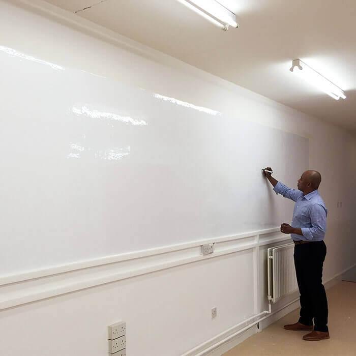 Whiteboard Wallpaper - Smarter Surfaces- Whiteboards NZ