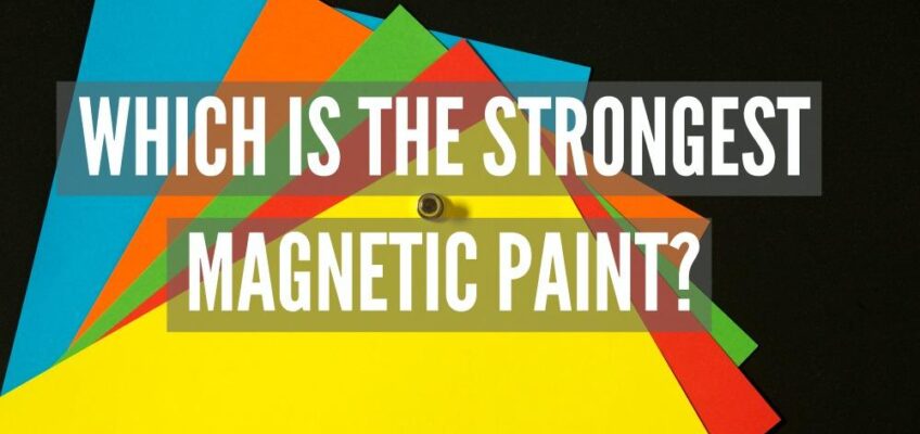 Magnetic paint super magnetic paint