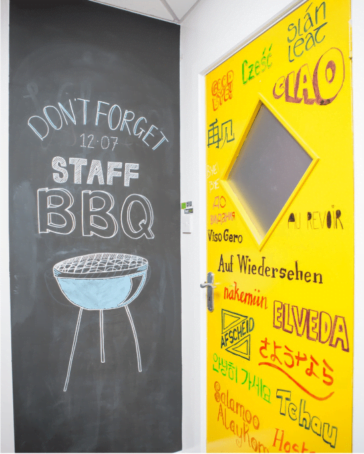 Whiteboard versus Blackboard Chalkboard