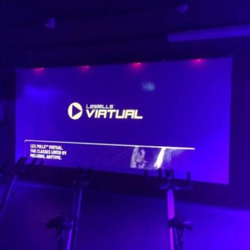 Projected presentation up on wall painted in Smart Projector Screen Paint Contrast how to paint a projector screen