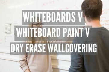 Whiteboard dry erase wallcovering collaboration walls business office