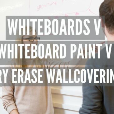 Whiteboard dry erase wallcovering collaboration walls business office