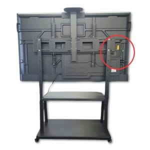 PC Plugged into interactive whiteboard