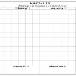 Te Reo 4-Term Planner Boards